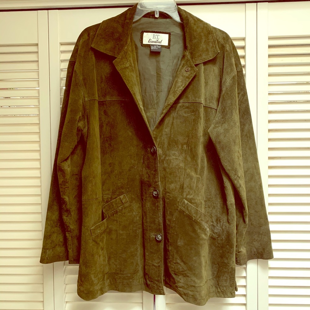 B.T. Limited Suede Leather Jacket, Size S
